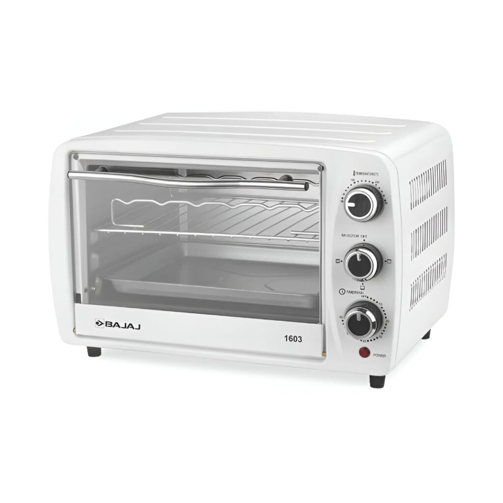  Bajaj 1603 OTG is one of India’s most popular kitchen OTGs